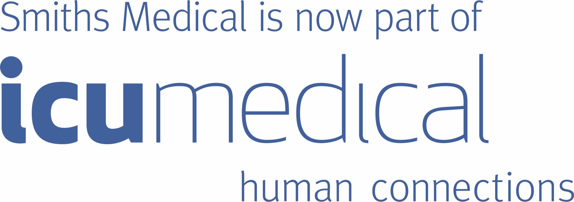 Smiths Medical is now part of ICU Medical human