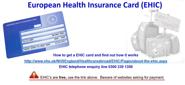 european travel health card