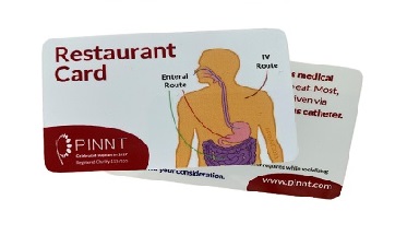 Restaurant Card