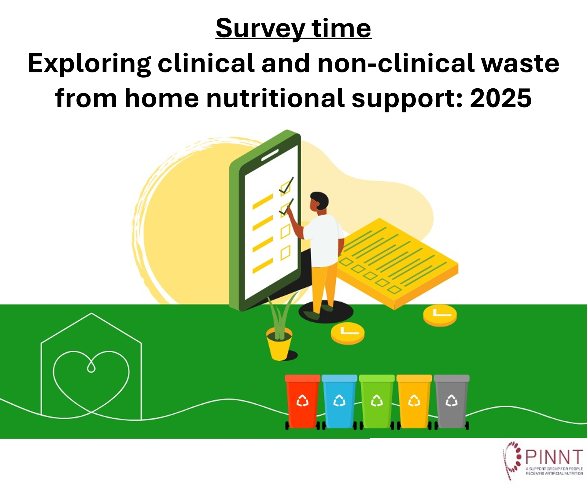 Survey: Exploring clinical and non-clinical waste from home nutritional care: 2025