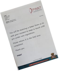 An important letter is in the post to PINNT members