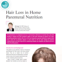 Hair Loss in Home Parenteral Nutrition